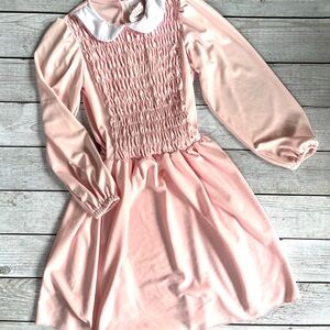 Rubie's Pink Kids Costume Dress with White Collar